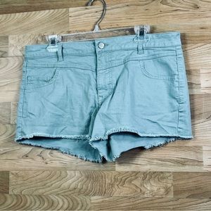 Wild Blue Sadie Roberson Collection Size 13 Cut Off Denim Shorts